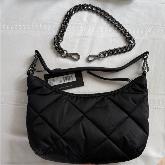 MZ Wallace Black Quilted Bowery Shoulder Bag. Brand new with tags. Never worn.